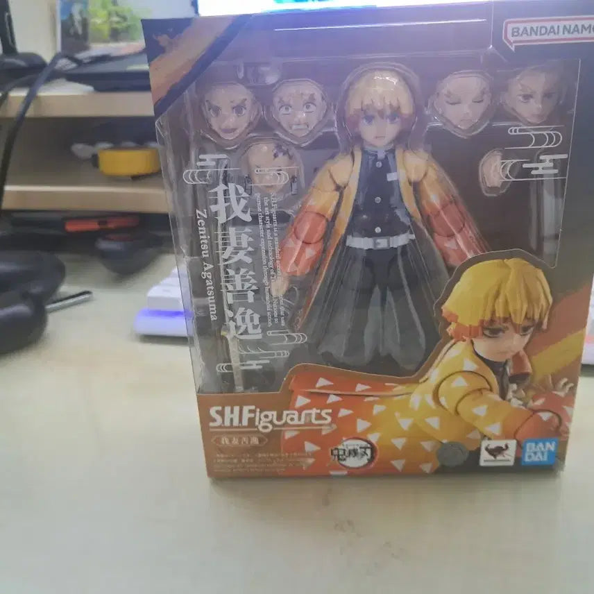 [BUNJANG] Bandai S.H.Figuarts Demon Slayer Zenitsu Agatsuma Action Figure / 반다이 SHF 귀멸의 칼날 아가츠마 젠이츠 판매합니다