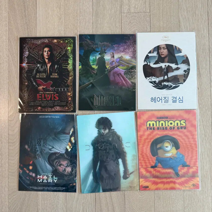 [BUNJANG] Lotte Cinema Art Card Collection / 롯데시네마 아트카드 모음