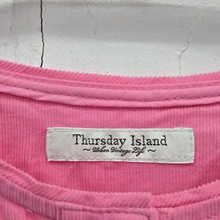 [BUNJANG] Thursday Island Pink Long Dress / F 2023 써스데이아일랜드 핑크 롱 원피스