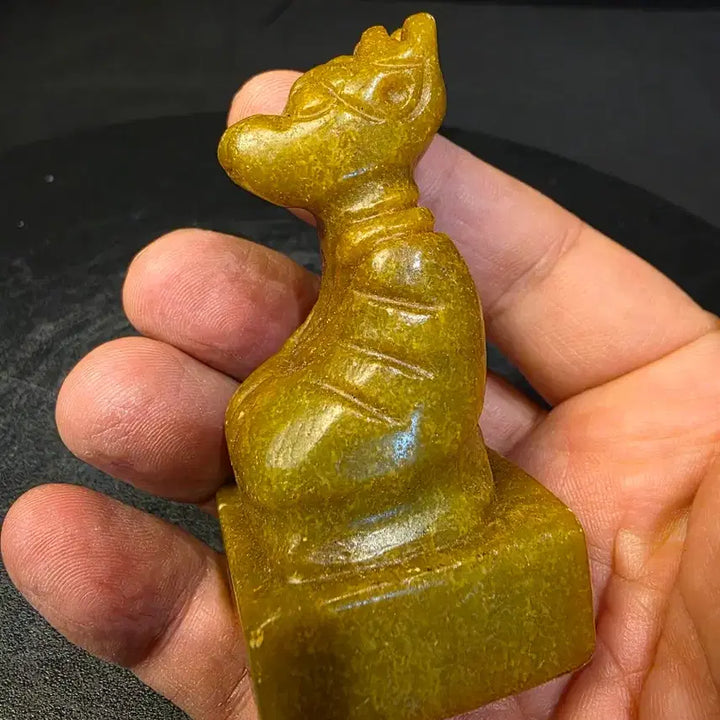 [BUNJANG] Yellow Jade Deer Seal / 황옥 사슴옥쇄