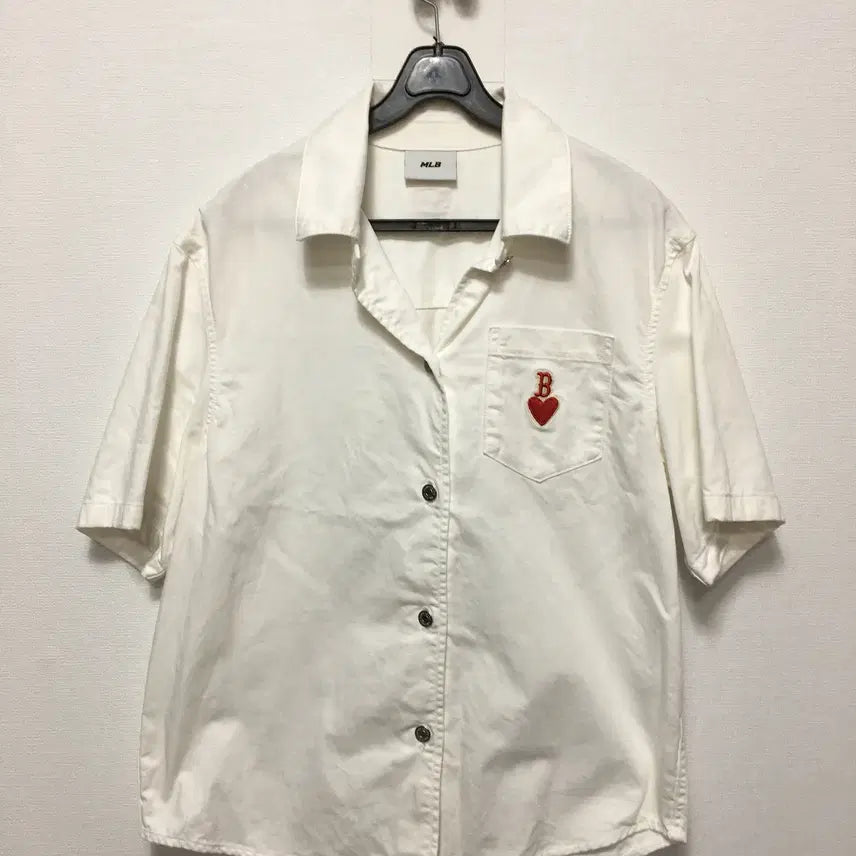 [SOLD OUT] MLB 여성 반팔 셔츠 남방
