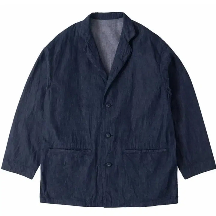 [BUNJANG] Porter Classic Classic Denim Wide Jacket L Size / 포터클래식 클래식 데님 와이드 자켓 L사이즈