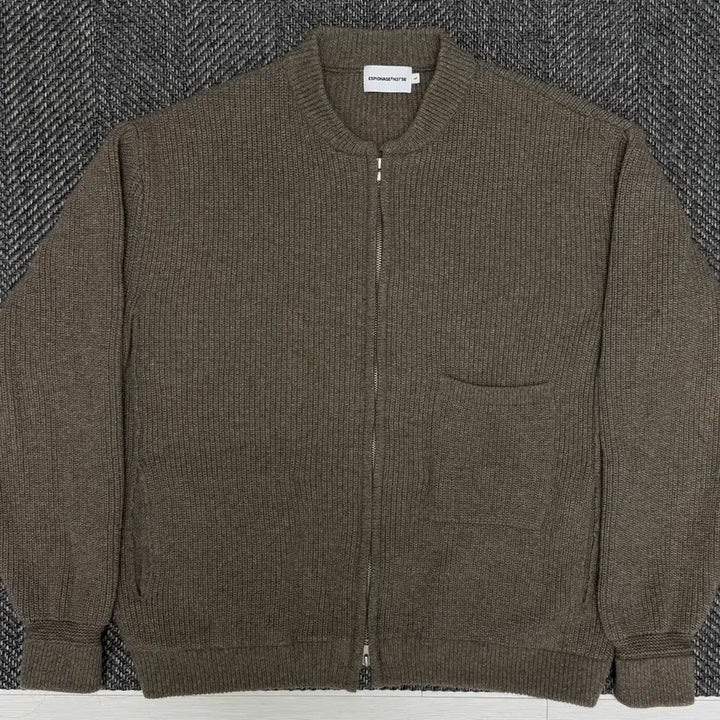 [BUNJANG] Espionage Miller Zip-Up Knit / 에스피오나지 밀러 집업니트