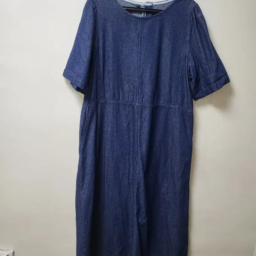 [BUNJANG] BRIEL S25 Denim Long Dress Size 66 / 브리엘 s25 데님 롱 원피스 66