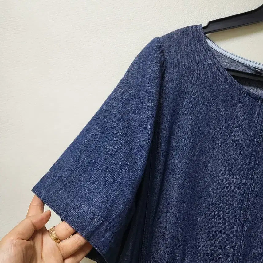 [BUNJANG] BRIEL S25 Denim Long Dress Size 66 / 브리엘 s25 데님 롱 원피스 66