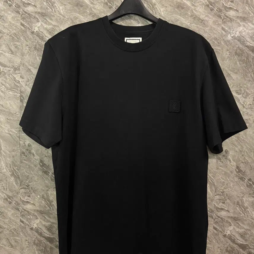 [BUNJANG] Wooyoungmi Coral Short Sleeve T-Shirt Black Size 48 / [48] 우영미 코랄 반팔