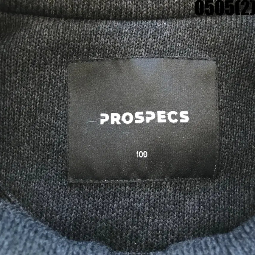 [BUNJANG] Pro-Specs Black Full Zip Fleece Jacket 100 / 프로스펙스 블랙 풀집업 플리스 자켓 100