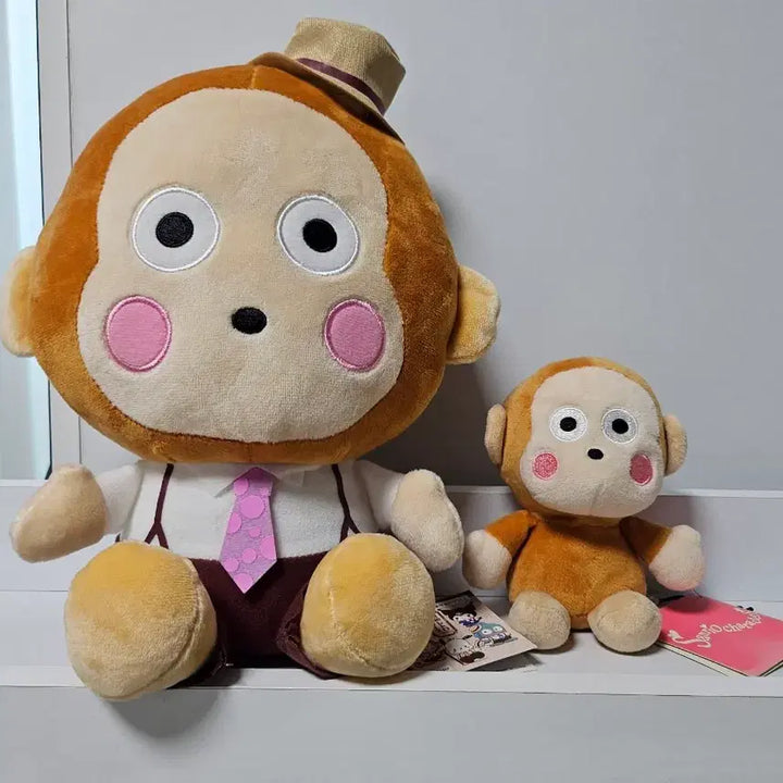 [BUNJANG] Sanrio Monkey Monkey (Osaru no Monkichi) Plush Set / 산리오 오사루노 몽키치 인형 2종(일괄)