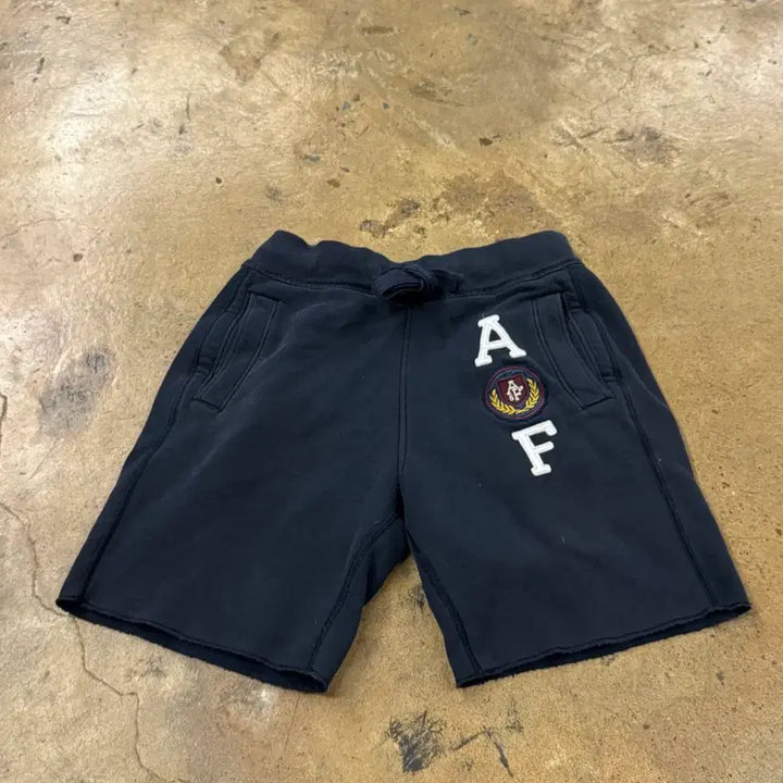 [BUNJANG] Abercrombie &amp; Fitch Navy Training Shorts / [정품/XS] 아베크롬비 네이비 트레이닝 츄리닝 반바지