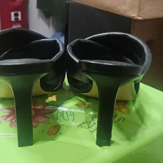 [BUNJANG] ZARA Black Mule Sandals (235) / 자라 ZARA 블랙 뮬 샌들235