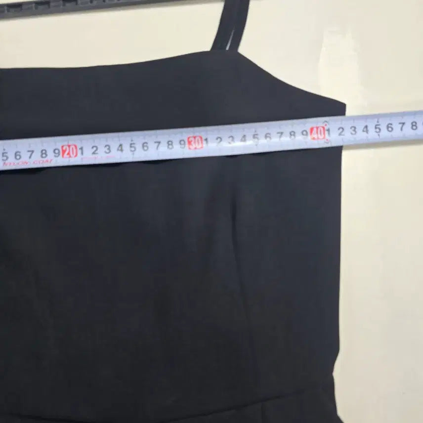 [BUNJANG] 1256 Cocoon Black Cami Jumpsuit / 1256 cocoon 블랙 끈나시 점프수트