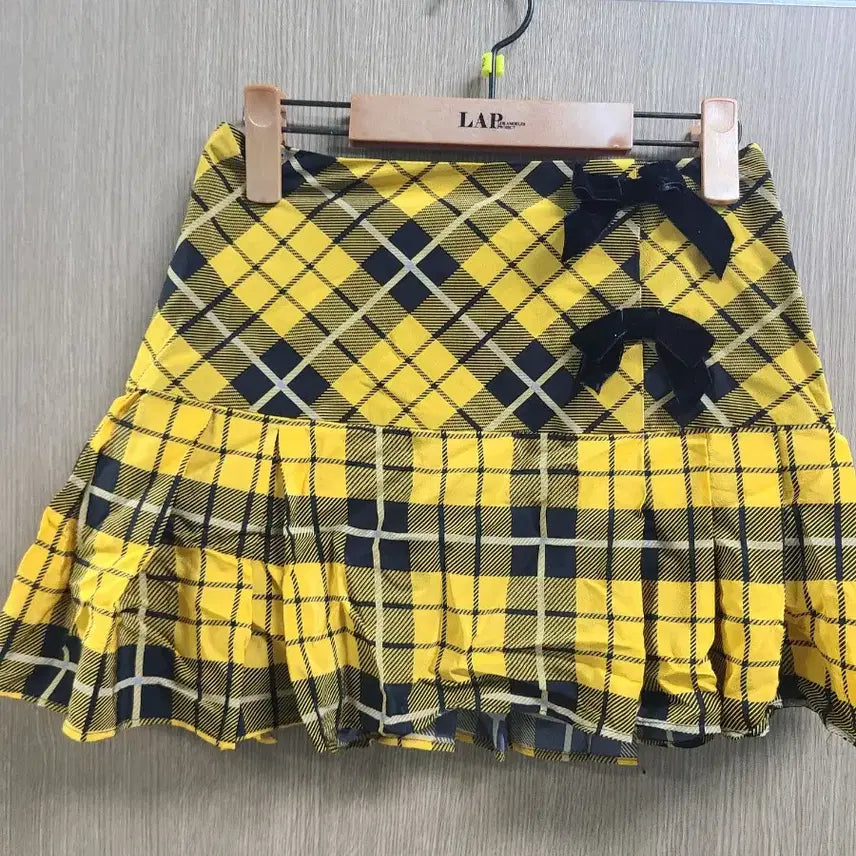 [BUNJANG] Alessandra Rich Yellow Check Setup Suit / 알레산드라 리치 셋업