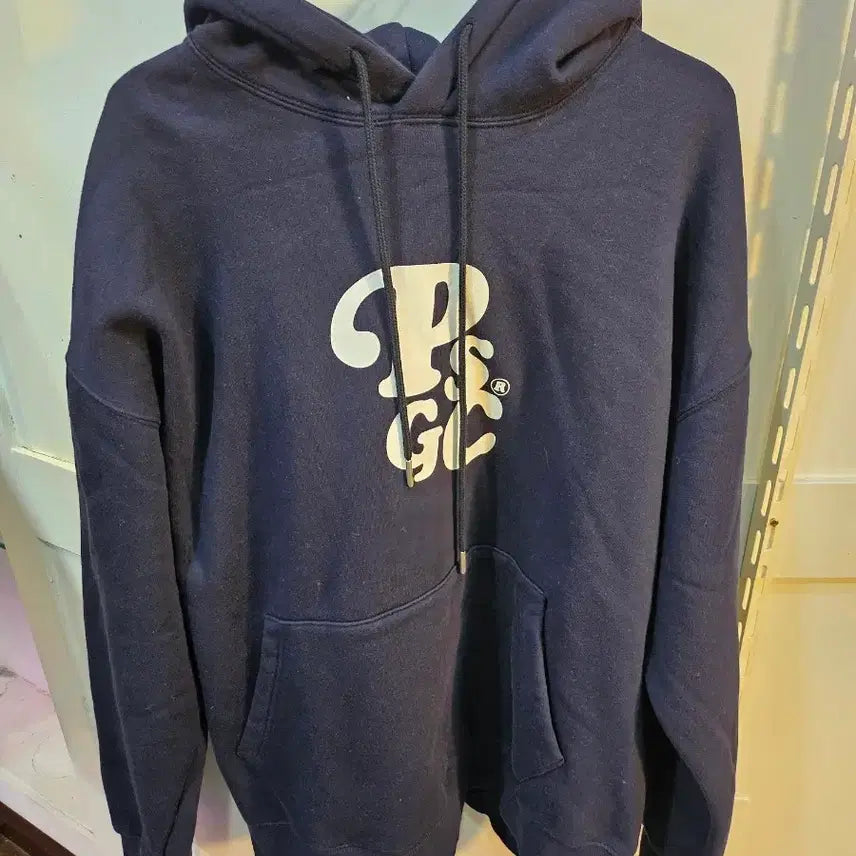 [BUNJANG] Arzi Navy Hoodie / <만원빈티지>알지 후드티 네이비