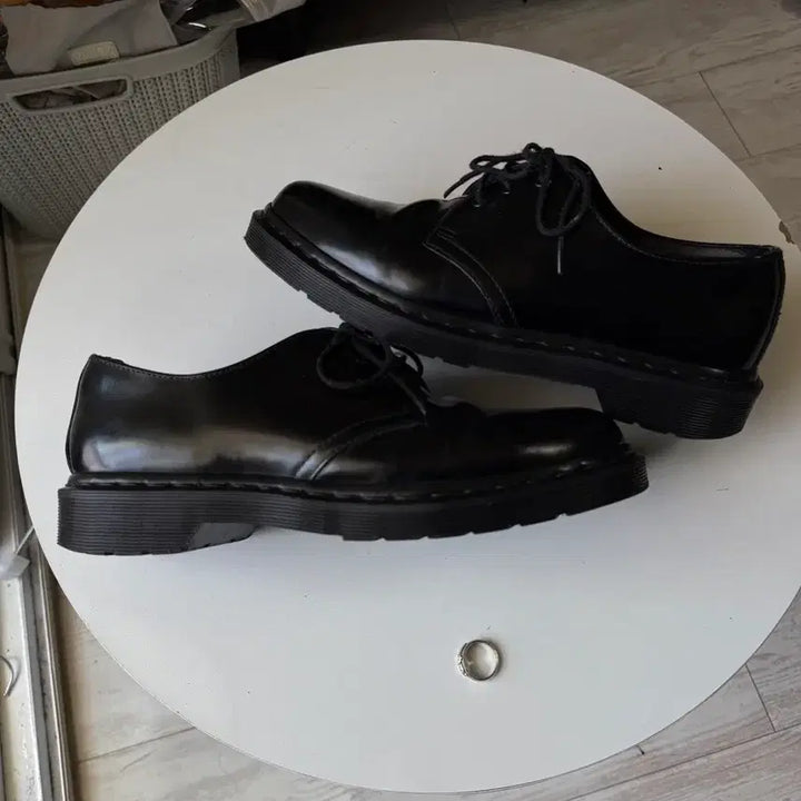 [BUNJANG] Dr. Martens 1461 Mono Black Leather Derby Shoes UK 7 / 닥터마틴 1461 모노 블랙 더비슈즈 / 260 사이즈