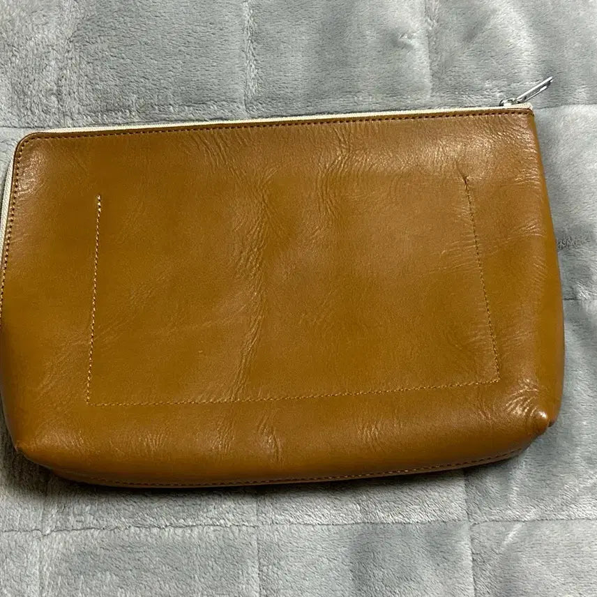 [BUNJANG] Margaret Howell MHL Genuine Leather Pouch Clutch Camel / 마가렛호웰 파우치 클러치