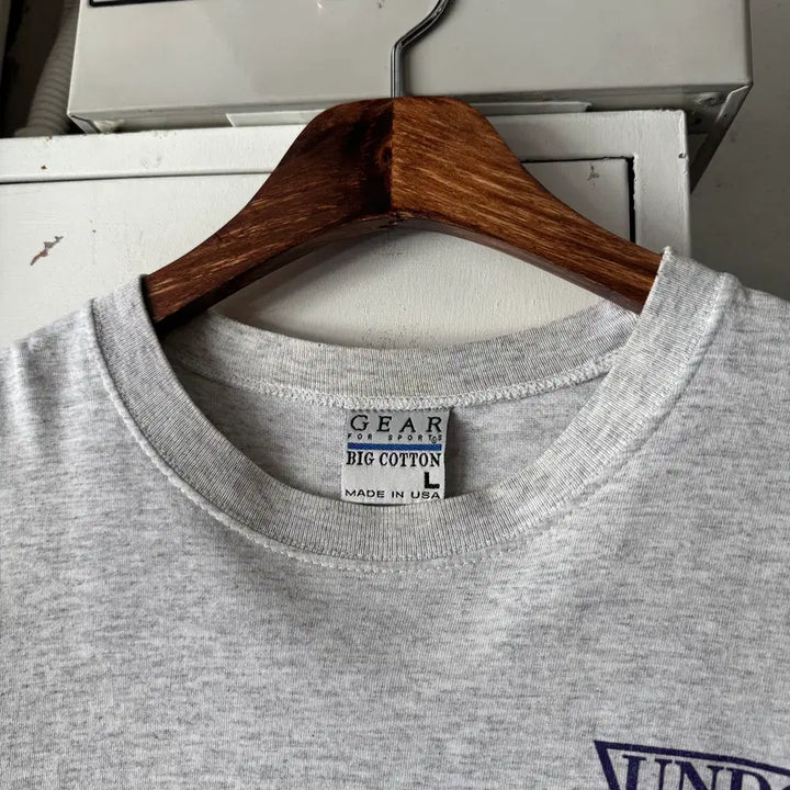 [BUNJANG] 1997 UNDOF GOLAN Melange Printing T-Shirt / [L]1997 UNDOF JAPAN GOLAN 멜란지 프린팅 티셔츠