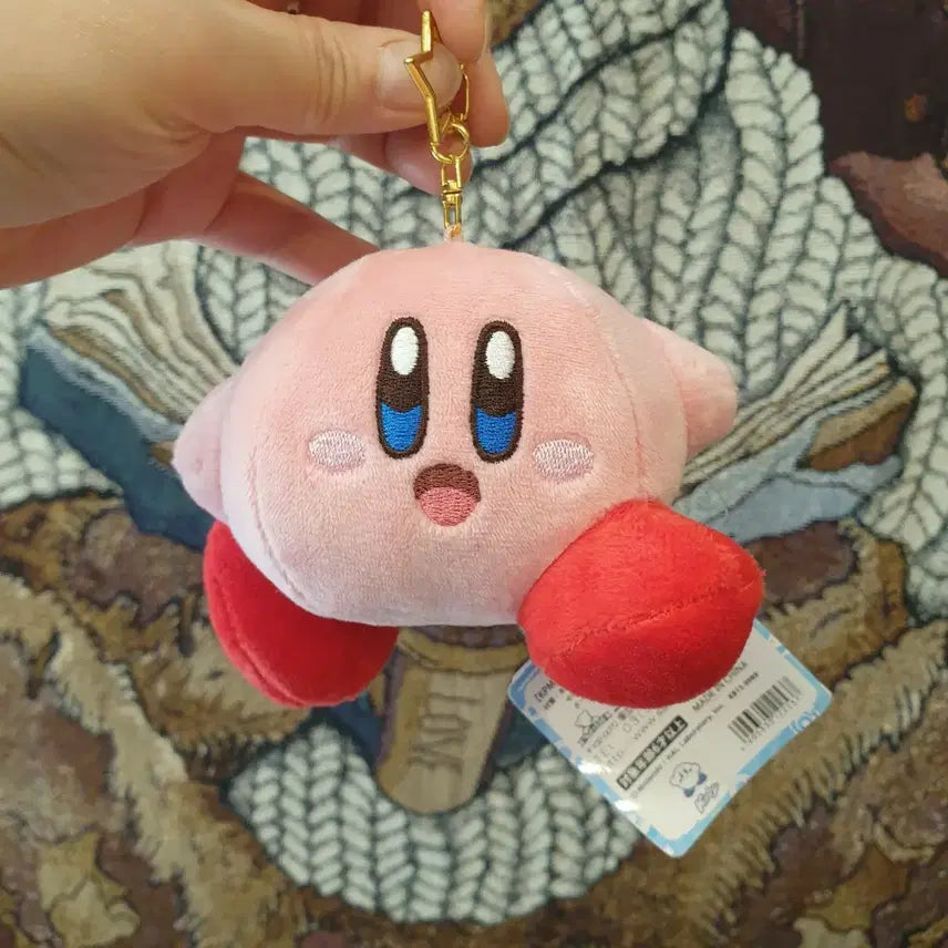 [BUNJANG] Kirby Plush Keychain New Product / 별의 커비 인형 키링 새상품