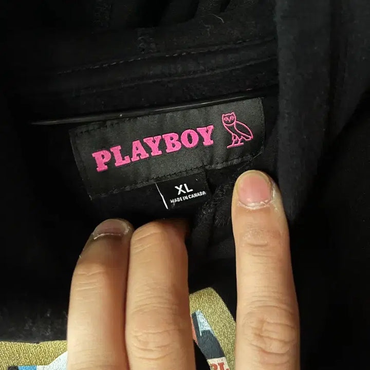 [BUNJANG] OVO x Playboy Collaboration Hoodie / ovo x playboy