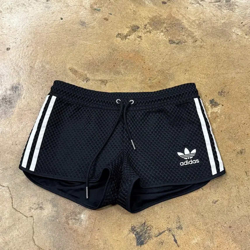 [BUNJANG] Adidas 3-Stripes Black Swim Trunks Shorts / [정품/85] 아디다스 삼선 블랙 스윔 트렁크 반바지