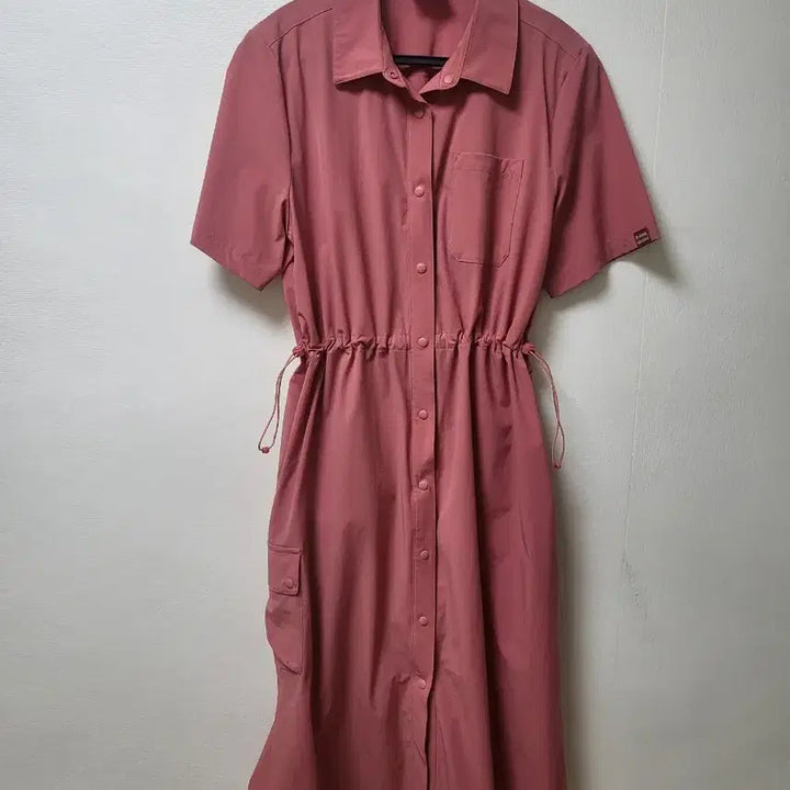 [BUNJANG] Jeep S23 Crinkled Long Dress - Size 66 / 지프 S23 바스락 롱 원피스 66