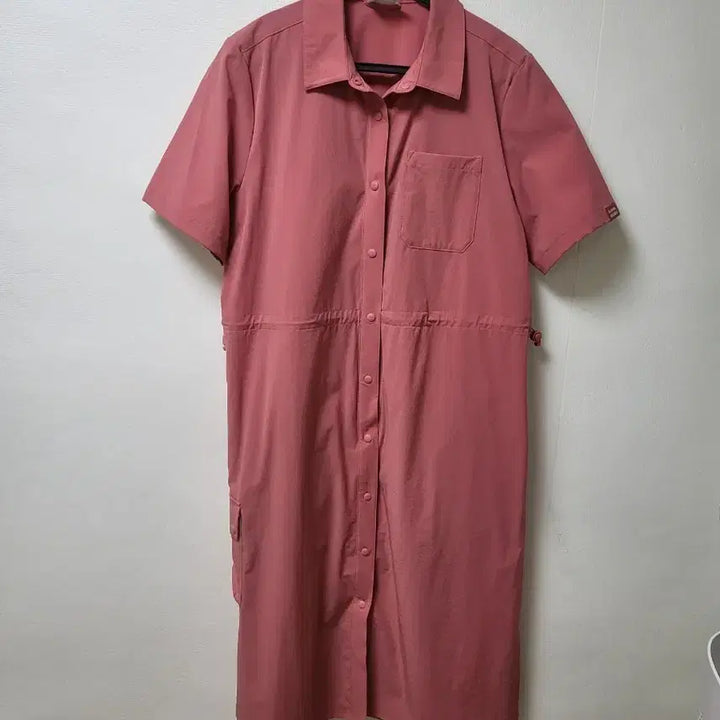 [BUNJANG] Jeep S23 Crinkled Long Dress - Size 66 / 지프 S23 바스락 롱 원피스 66