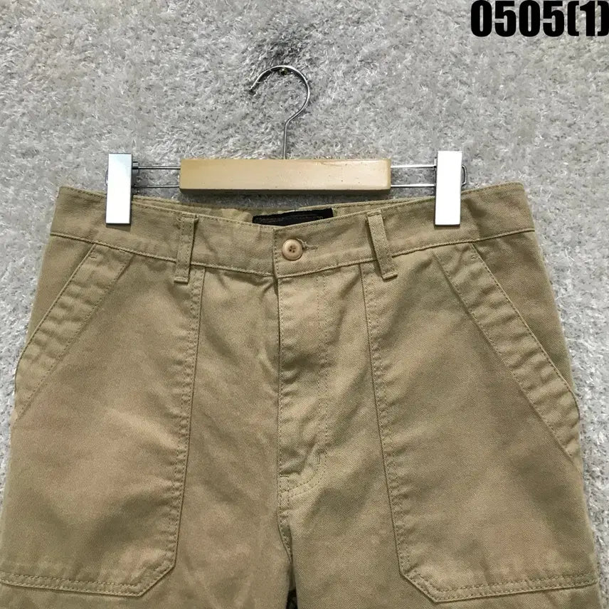 [BUNJANG] Uniform Bridge Beige Cotton Casual Pants L / UNIFORM BRIDGE 베이지 면바지 남성용 캐주얼 팬츠 L