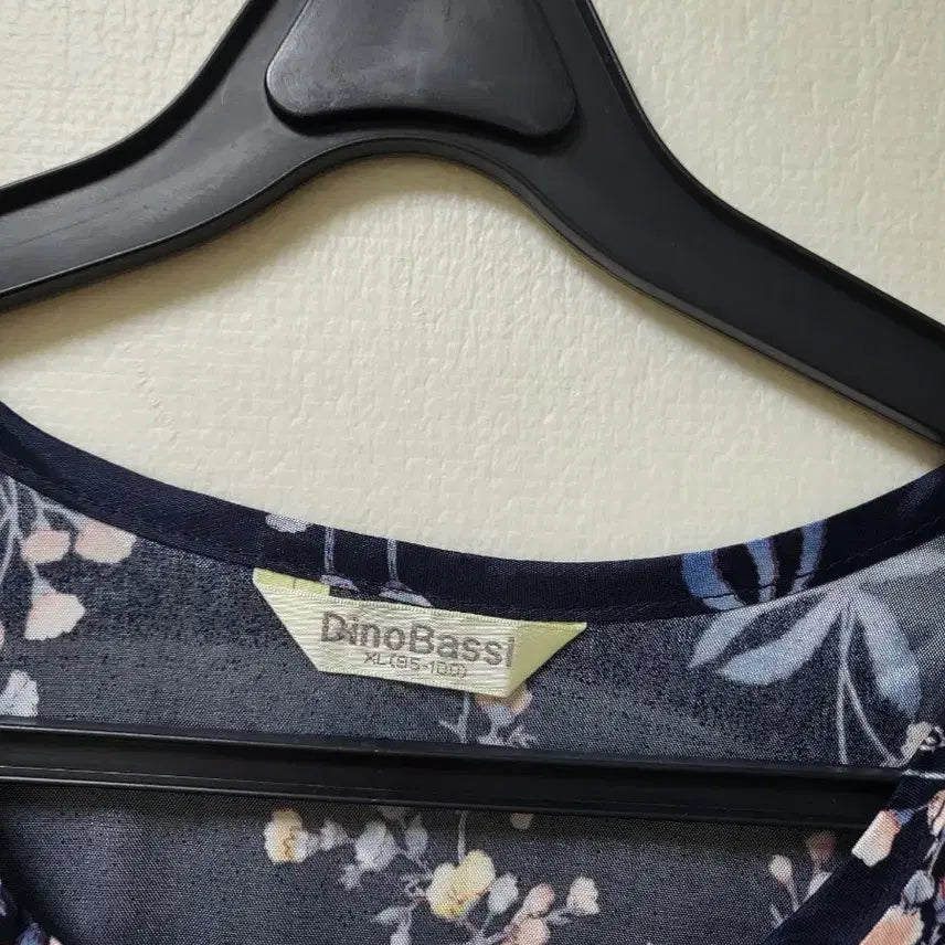 [BUNJANG] Punggi Inyeon Long Dress (Navy Floral) / 풍기인견 롱 원피스 95-100