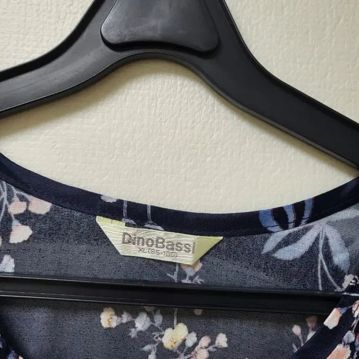 [BUNJANG] Punggi Inyeon Long Dress (Navy Floral) / 풍기인견 롱 원피스 95-100