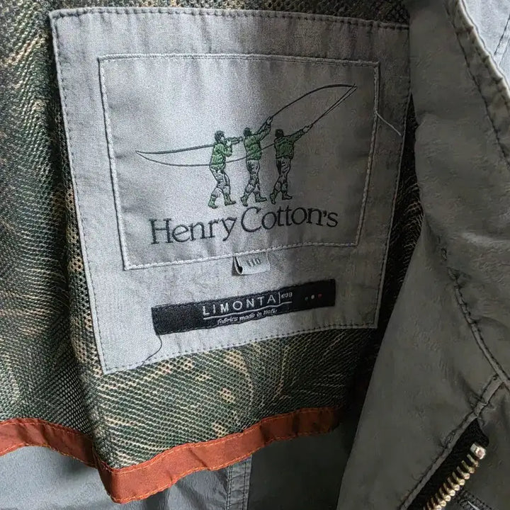 [BUNJANG] Henry Cotton Nylon Jacket Gray / 헨리코튼 나일론 자켓 110 그레이