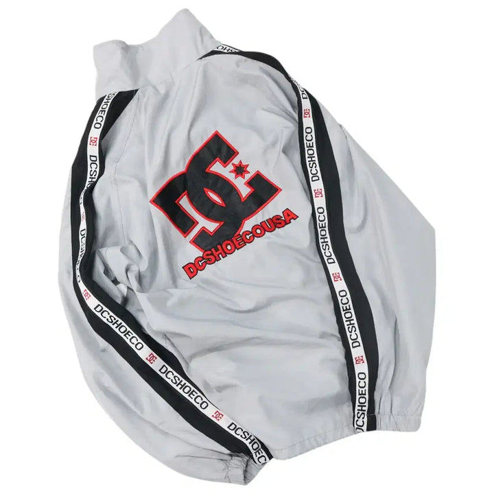 [BUNJANG] DC Shoes 90s Vintage Side Line Logo Warm-up Jacket / DC SHOES 디씨슈즈 90s 빈티지 사이드 라인 로고 웜업 자켓 (F