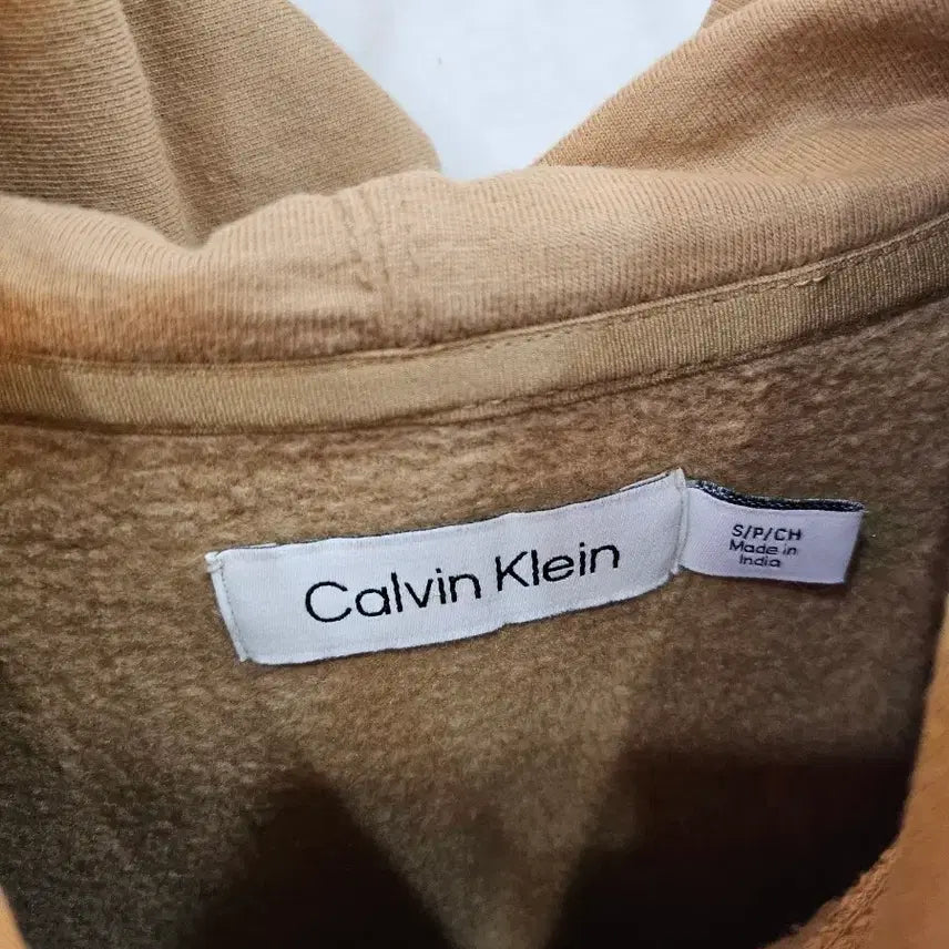 [BUNJANG] Calvin Klein CK Beige Hoodie / <만원빈티지>캘빈클라인 CK 베이지색 후드티