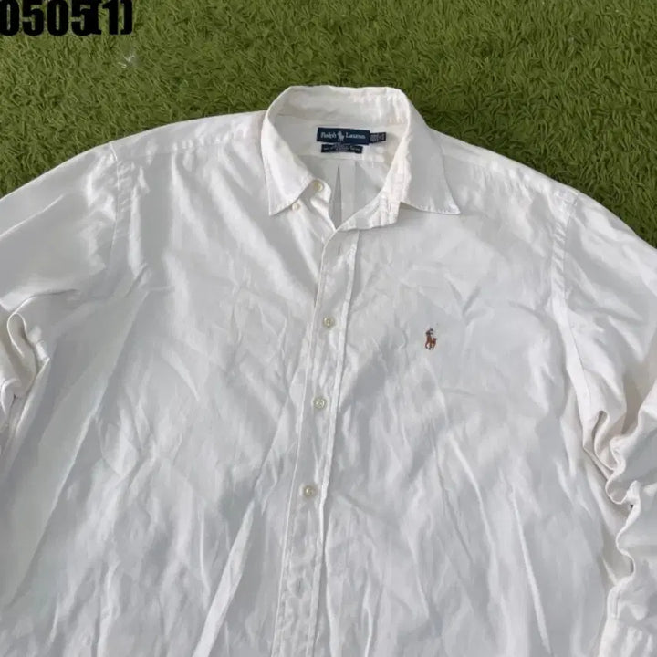 [BUNJANG] Polo Ralph Lauren White Shirt XXL / 폴로 랄프로렌 화이트 셔츠 남방 XXL