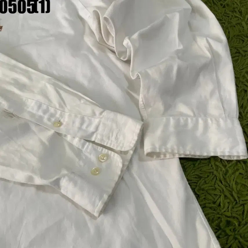 [BUNJANG] Polo Ralph Lauren White Shirt XXL / 폴로 랄프로렌 화이트 셔츠 남방 XXL