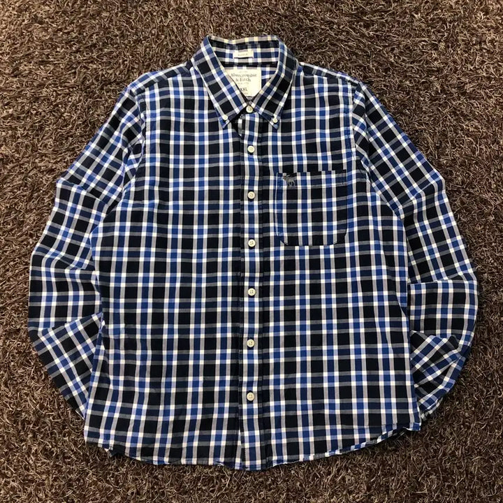[BUNJANG] Abercrombie &amp; Fitch Plaid Shirt XXL / XXL 아베크롬비 체크 셔츠