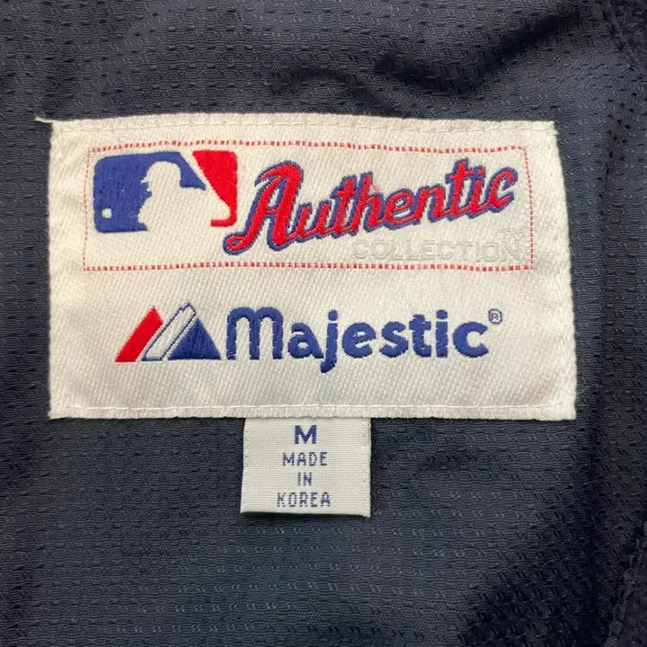 [BUNJANG] Majestic New York Yankees Baseball Jacket Navy Size 95 / Majestic 양키스 야구 점퍼 네이비95