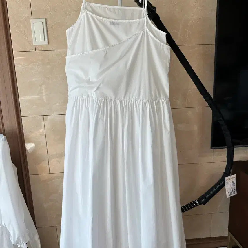 [BUNJANG] Yooni Wrap Sleeveless Long Dress / 새상품) 유이니 랩 나시 롱 원피스