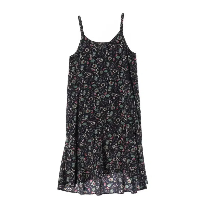[BUNJANG] Soop Poly Flower Sleeveless Dress (Women&