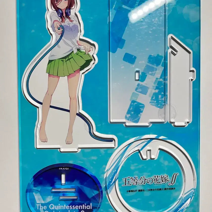 [BUNJANG] The Quintessential Quintuplets Nakano Miku Summer Acrylic Stand / 5등분의 신부 나카노 미쿠 여름 아크릴 스탠드
