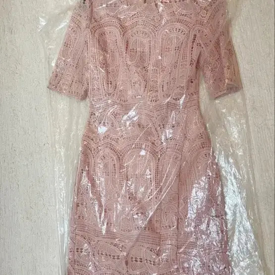 [BUNJANG] DEWL Pink Dress (Size 55) / 듀엘(DEWL) 하객룩 핑크 원피스 :)
