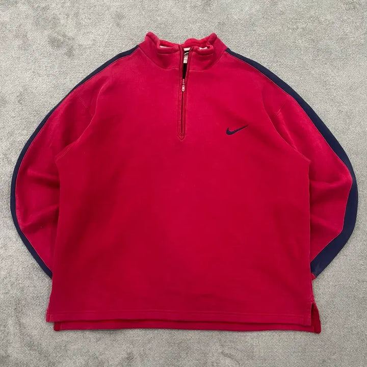 [SOLD OUT] XL 나이키 90s 올드스쿨 반집업 맨투맨