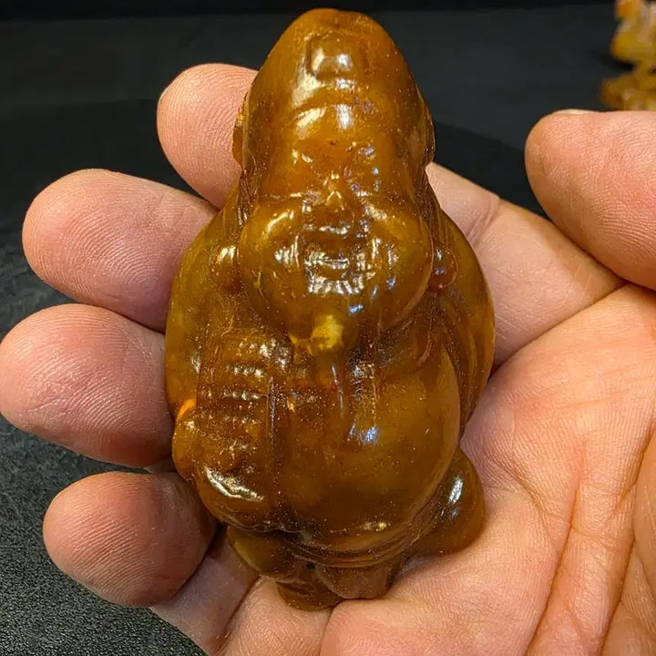 [BUNJANG] Yellow Buddha Statue Ornament / 황색 포대화상 조각 장식품