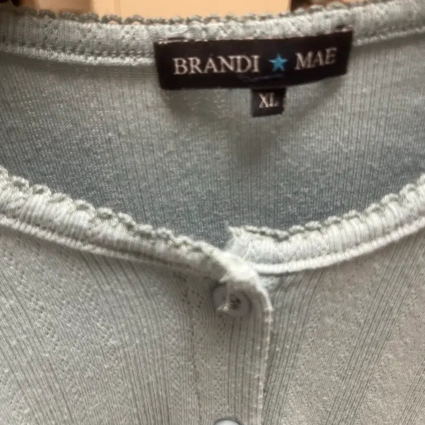 [BUNJANG] Brandy XL Sky Blue Cardigan / 브랜디 XL 하늘색 가디건