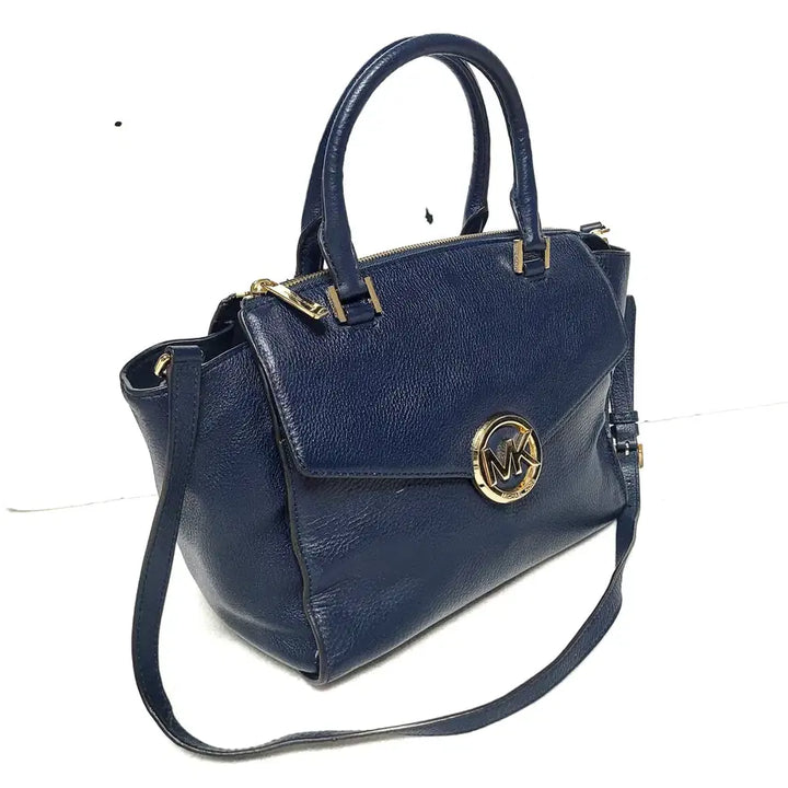 [BUNJANG] Michael Kors Genuine Leather Medium Tote Shoulder Crossbody Bag / 정품)마이클코어스 가방(천연가죽)