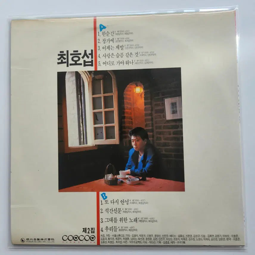 [BUNJANG] Choi Ho-seop 2nd Album LP / 최호섭 2집 LP / MINT