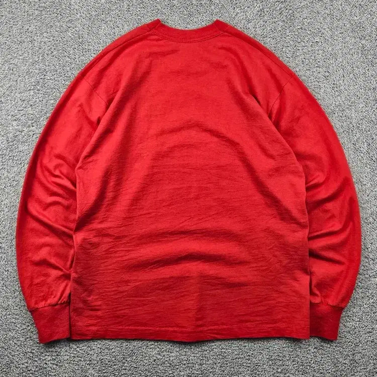 [BUNJANG] Fruit of the Loom 90s USA Single Stitch Long Sleeve Red L / 90&