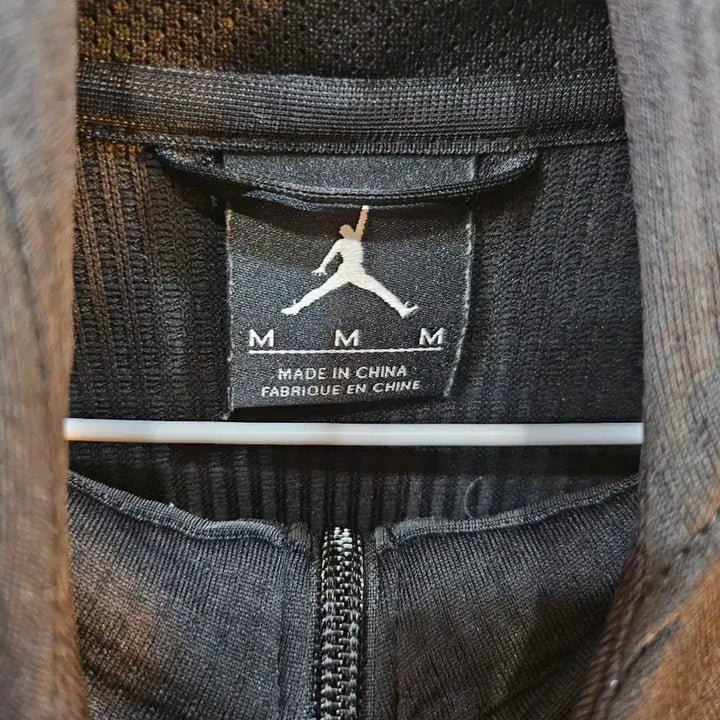 [BUNJANG] Jordan Black Hooded Zip-Up Sweatshirt / <만원빈티지>조던 블랙 후드 집업