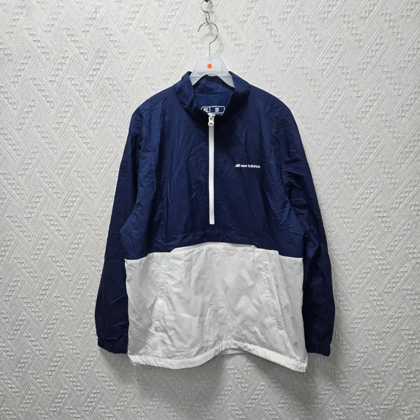 [BUNJANG] New Balance Unisex Anorak Windbreaker Size 100 / 차38 뉴발란스 공용 아노락 바람막이 100