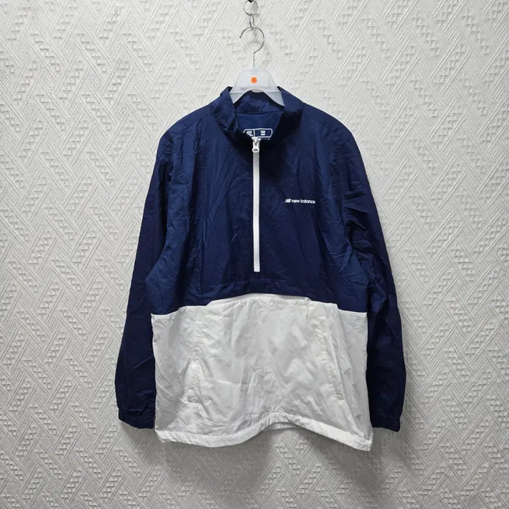 [BUNJANG] New Balance Unisex Anorak Windbreaker Size 100 / 차38 뉴발란스 공용 아노락 바람막이 100