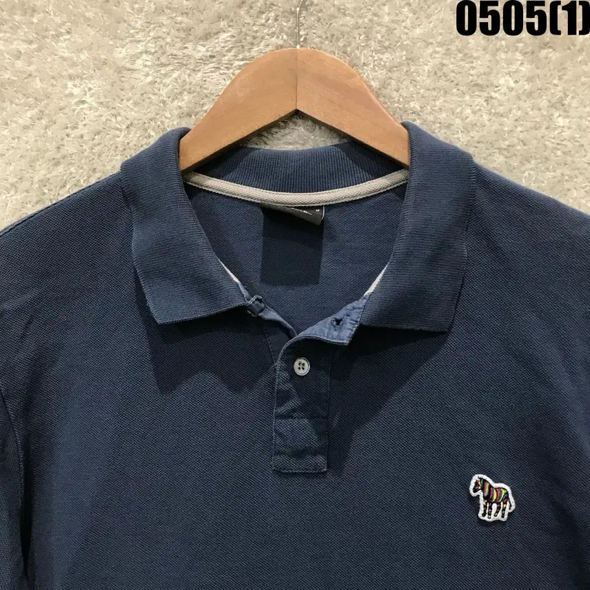 [BUNJANG] Paul Smith Navy Short Sleeve Polo Shirt Size S / 폴스미스 반팔 카라티 네이비 s