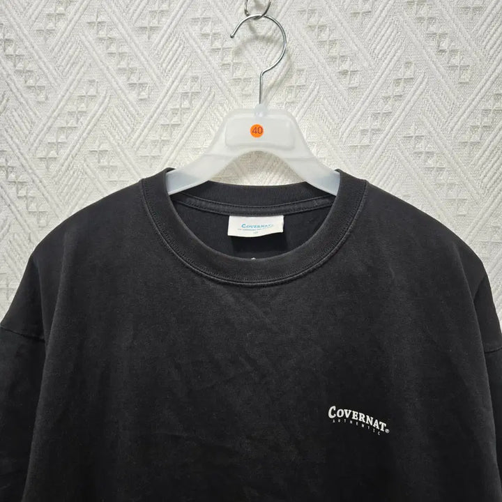 [BUNJANG] Covernat Small Authentic Logo T-Shirt L / 차40 커버낫 스몰 어센틱 로고 티셔츠 L